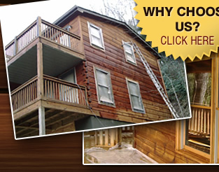 Why Choose Bear Creek Log Home Restoration